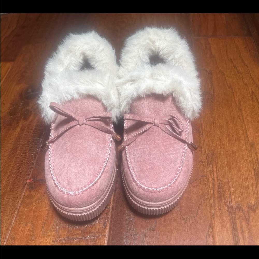 Women’s pink midnight blush journee slippers